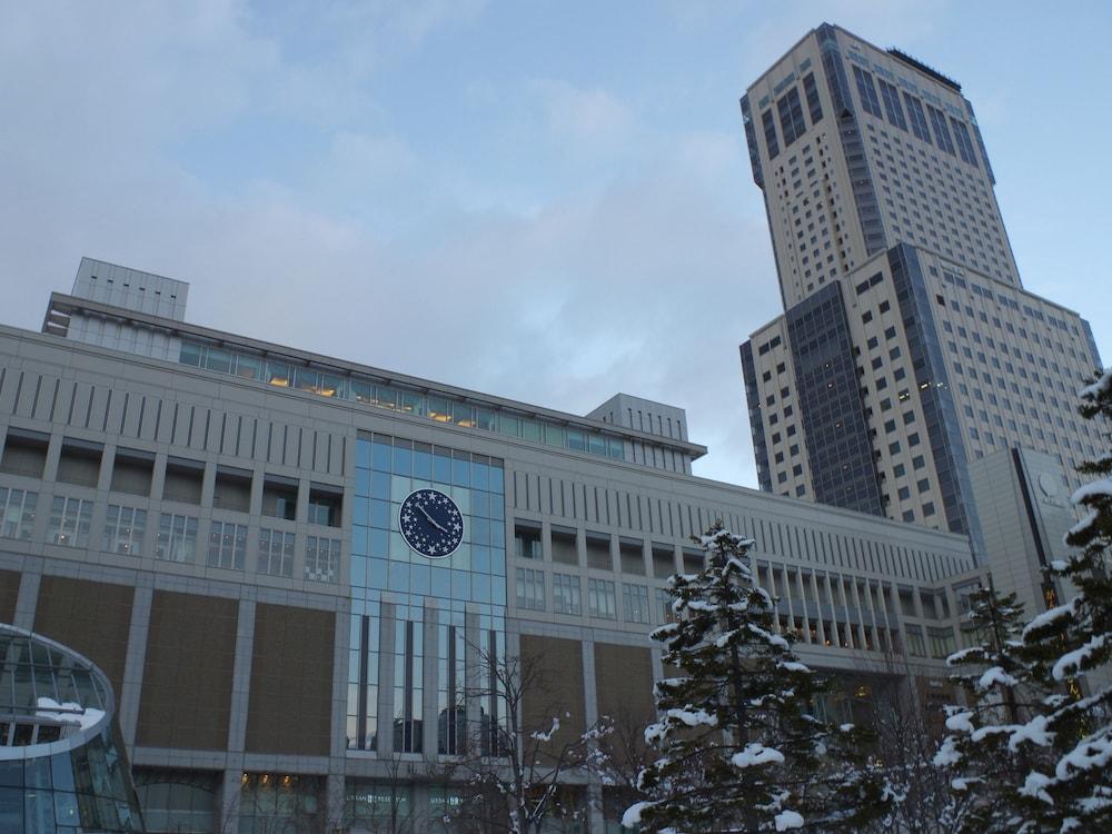 Apa Hotel Sapporo Susukino Eki Minami Buitenkant foto