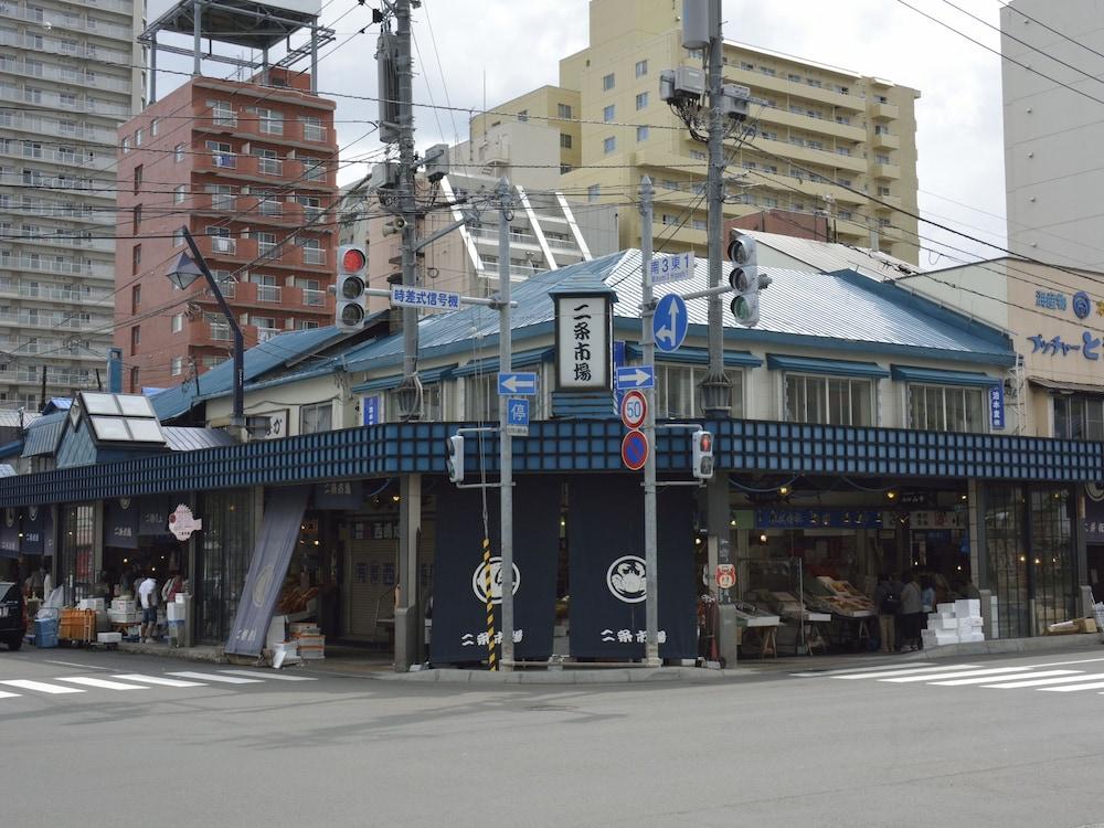 Apa Hotel Sapporo Susukino Eki Minami Buitenkant foto