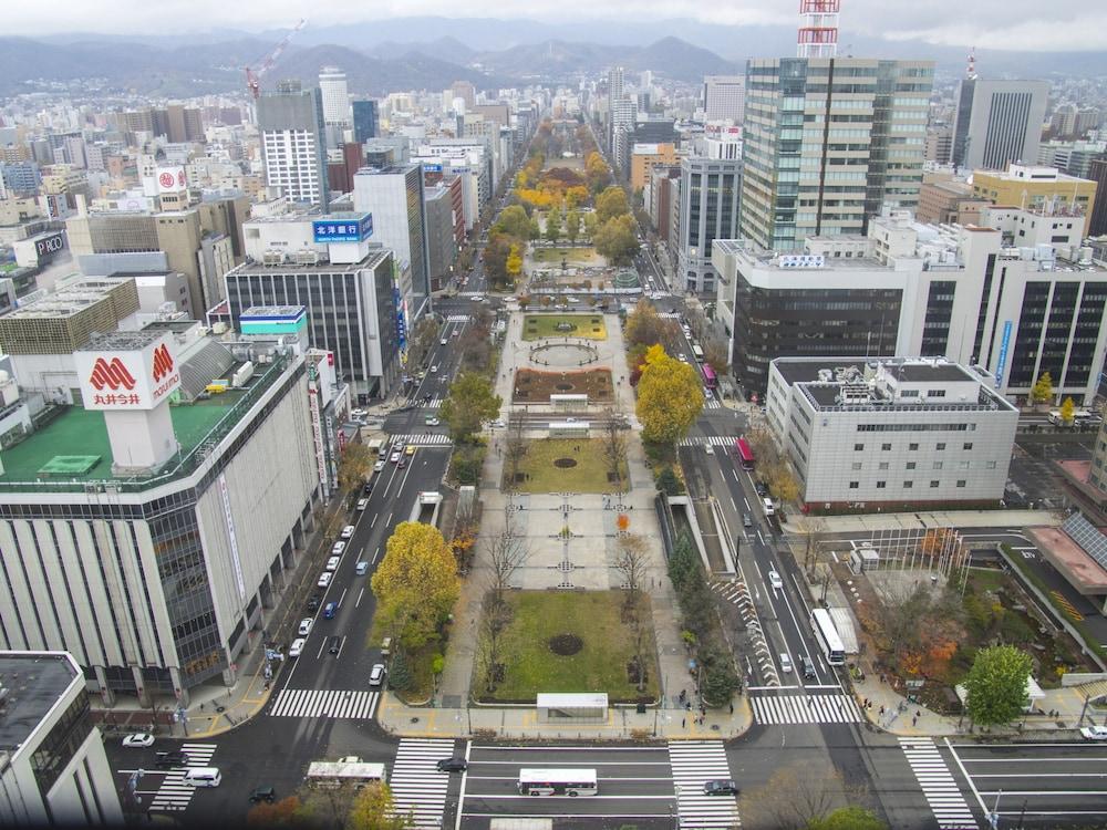 Apa Hotel Sapporo Susukino Eki Minami Buitenkant foto