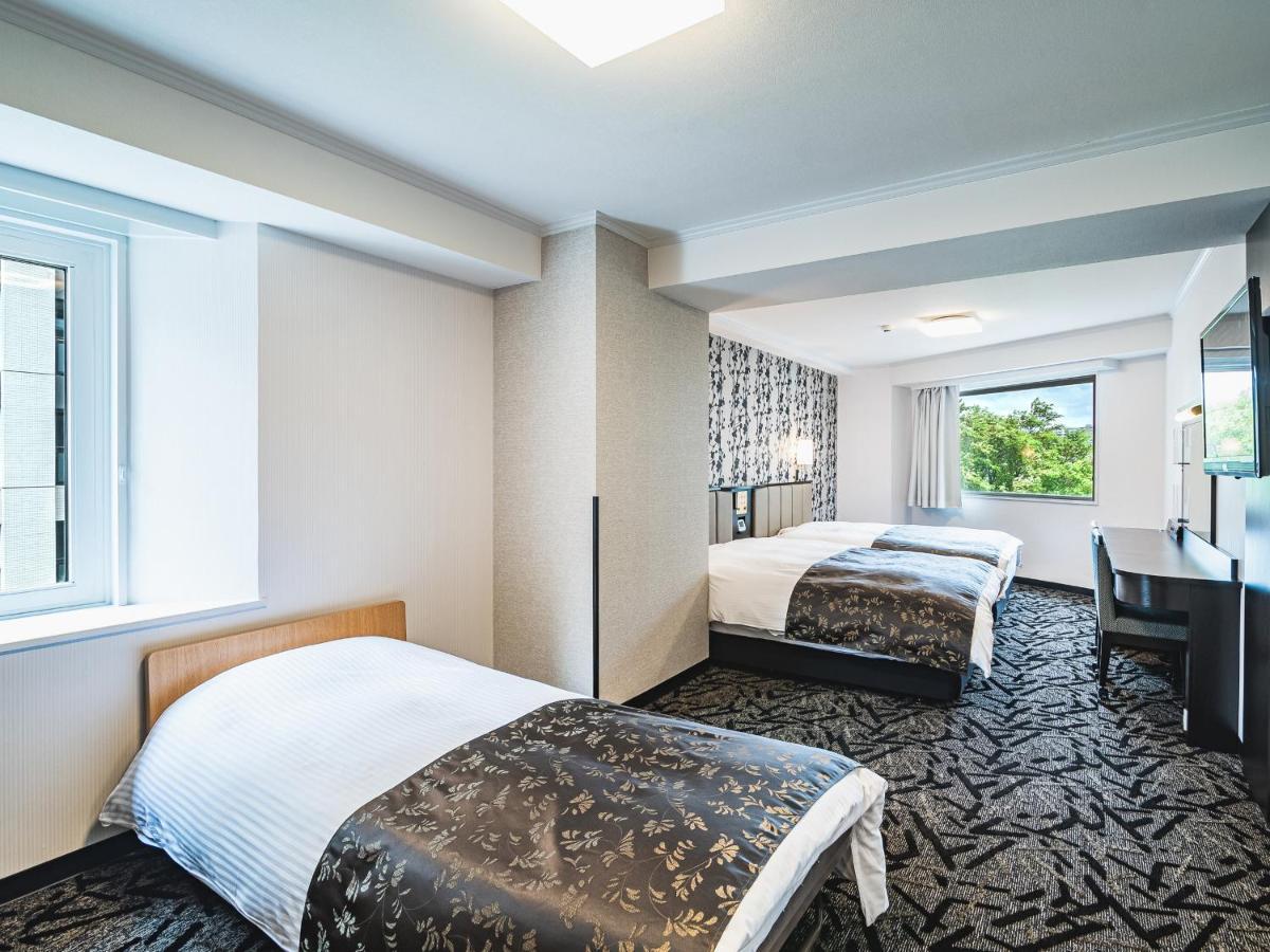 Apa Hotel Sapporo Susukino Eki Minami Buitenkant foto